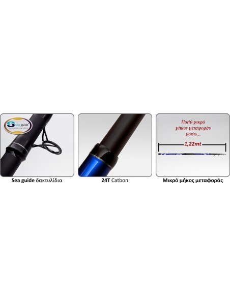 Καλάμι Ψαρέματος Pregio Brave (100-200gr)