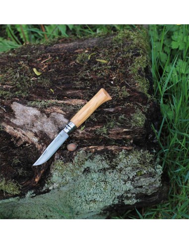 Σουγιάς Opinel Inox Ελιά (Κουτί) Νο8