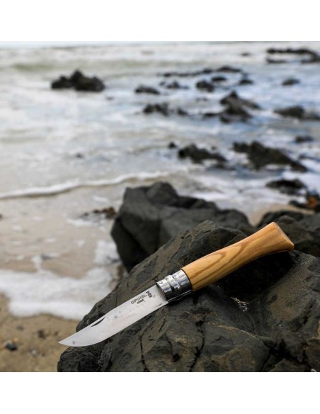 Σουγιάς Opinel Inox Ελιά (Κουτί) Νο6