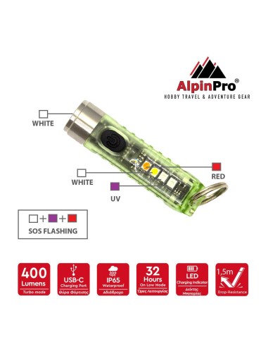 Φακός AlpinPro S11-GN