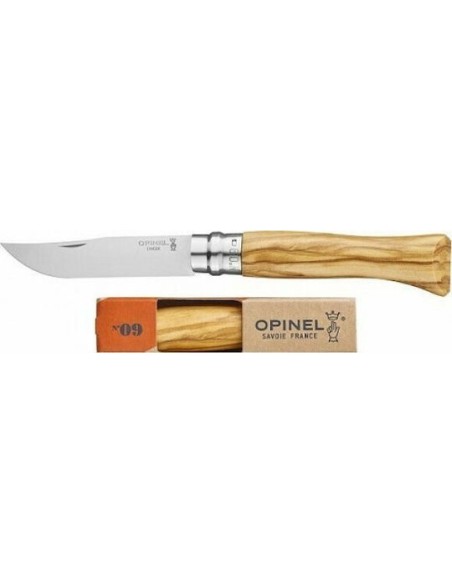 Σουγιάς Opinel Inox Ελιά (Κουτί) Νο9