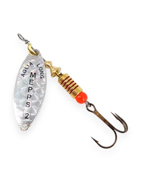 Πεταλούδα Mepps Aglia Long Rainbow Silver