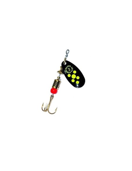 Πεταλούδα Mepps Black Fury Green Dots Black