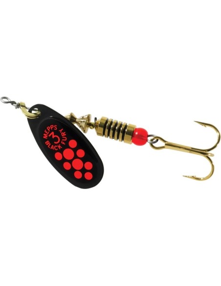 Πεταλούδα Mepps Black Fury Red Dots