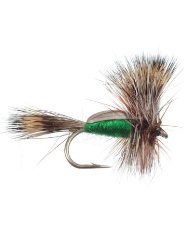 Μυγάκια Fly Flies Humpy Green Hairwing