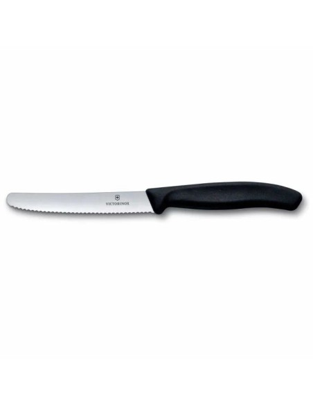 Μαχαίρι Victorinox Καθαρίσματος Με Δόντι Στρογγυλό Πλαστική Λαβή