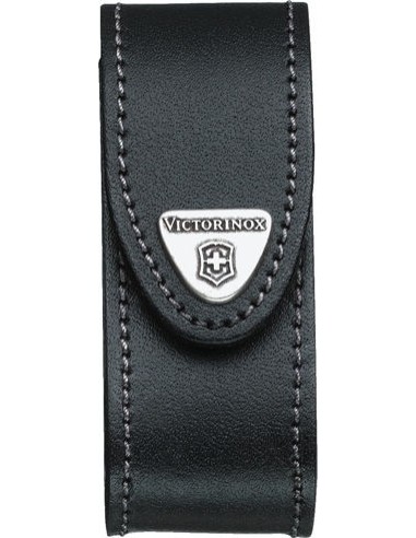 No 4.0520.3 VΙCTORINOX BELT POUCH BLACK LEATHER