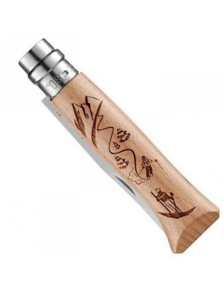 Σουγιάς Opinel Νο 8 Alpine Adv. Σκι Στο Βουνό