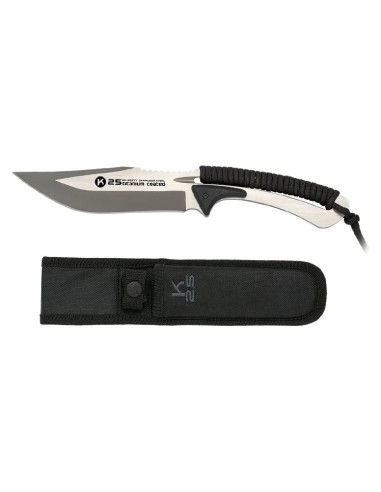 Μαχαίρι K25 Tactical Knife Black Cord Wrapped