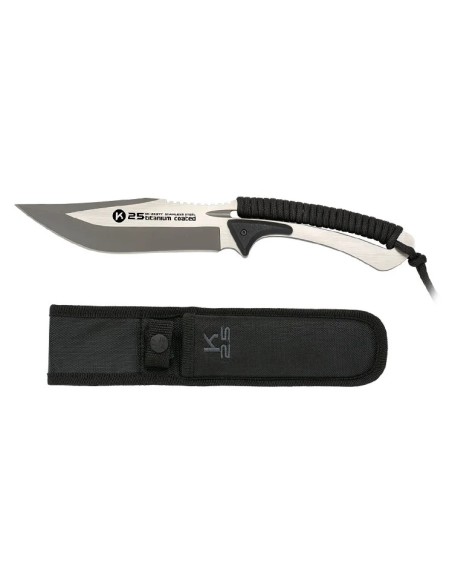Μαχαίρι K25 Tactical Knife Black Cord Wrapped