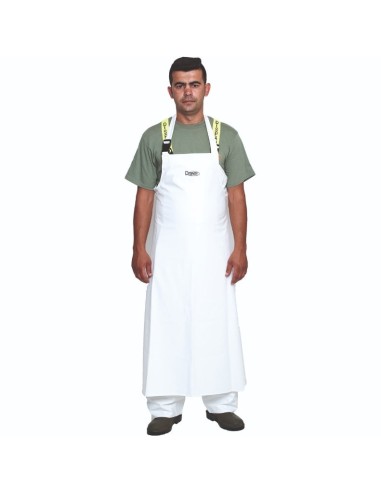 Ποδιά Dispan Εργασίας Λευκή Μικρή 40AAN