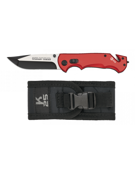 Σουγιάς Tactical K25 Pocket Knife Red 18757